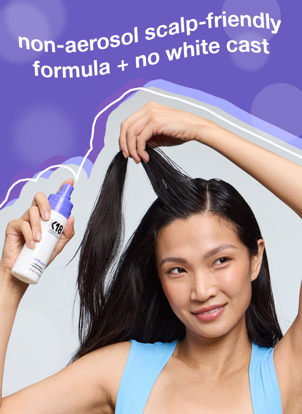 K18 Air Wash Dry Shampoo 118ml