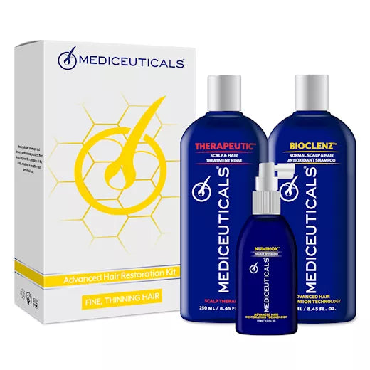 MEDICEUTICALS Hair Restoration Kit For Men (Fine/Thinning Hair)