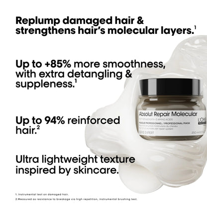 L'Oréal Absolut Repair Molecular Rinse-Off Hair Mask