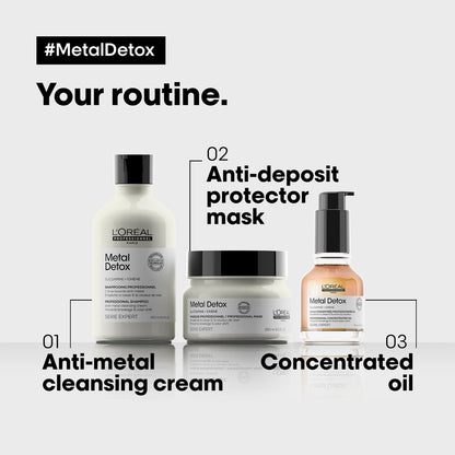 L'Oréal Metal Detox Anti-Metal Cleansing Cream Shampoo