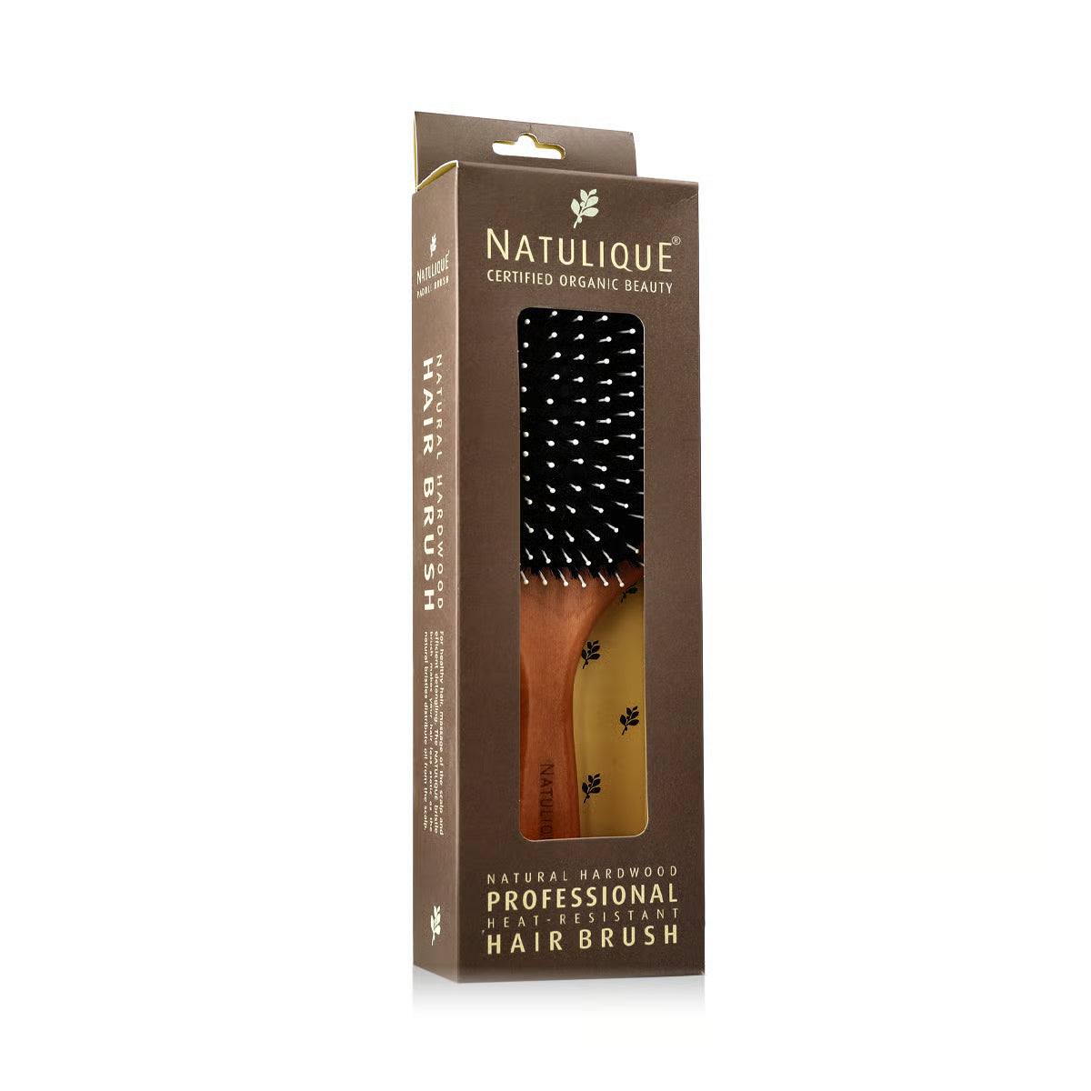 Natulique Professional Heat-Resistant Paddle Brush