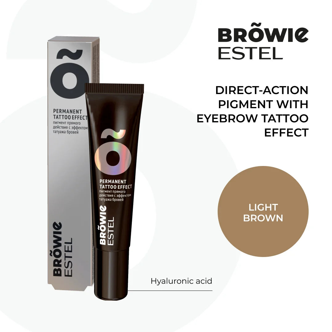 Estel Browie Brow Stain - Permanent Tattoo Effect