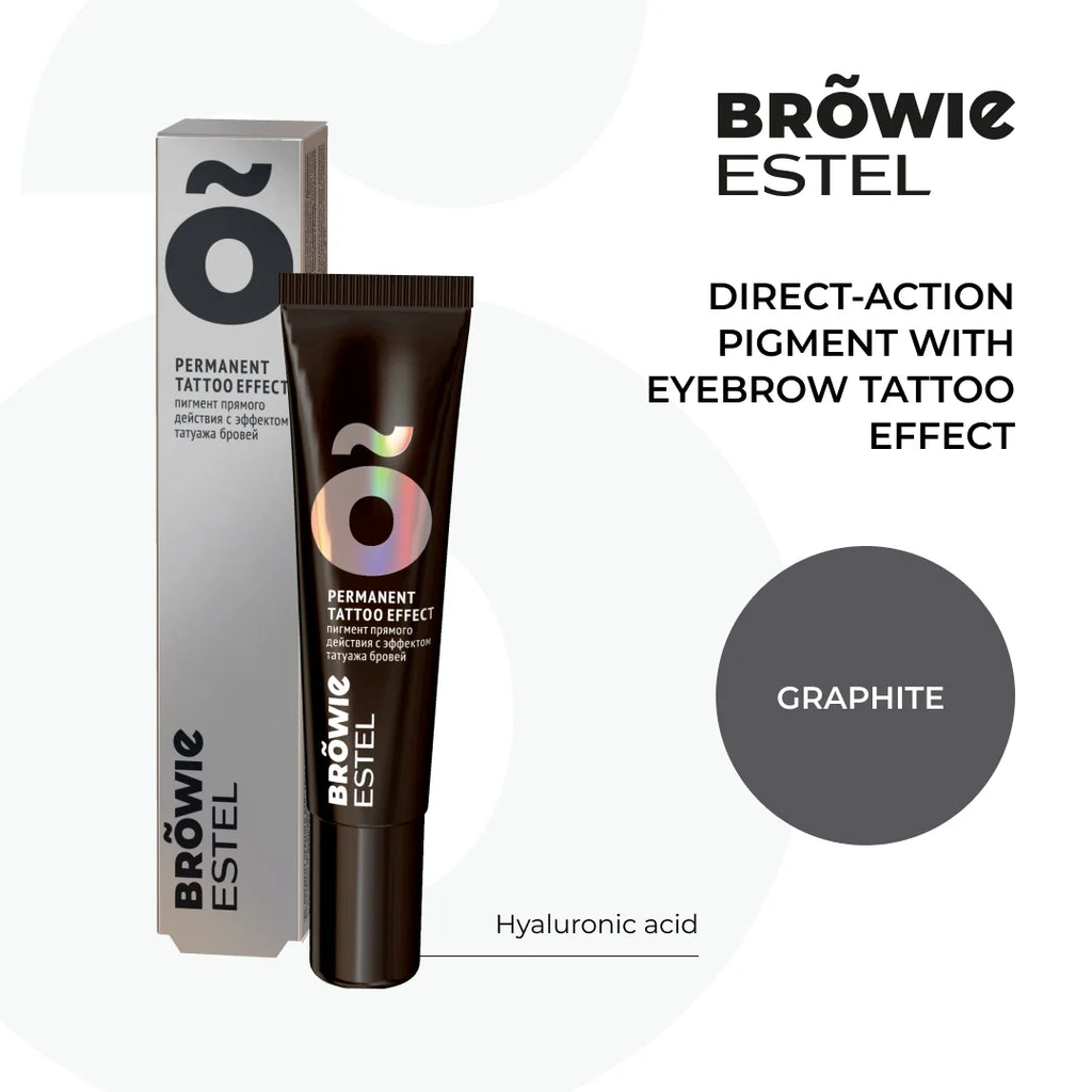 Estel Browie Brow Stain - Permanent Tattoo Effect
