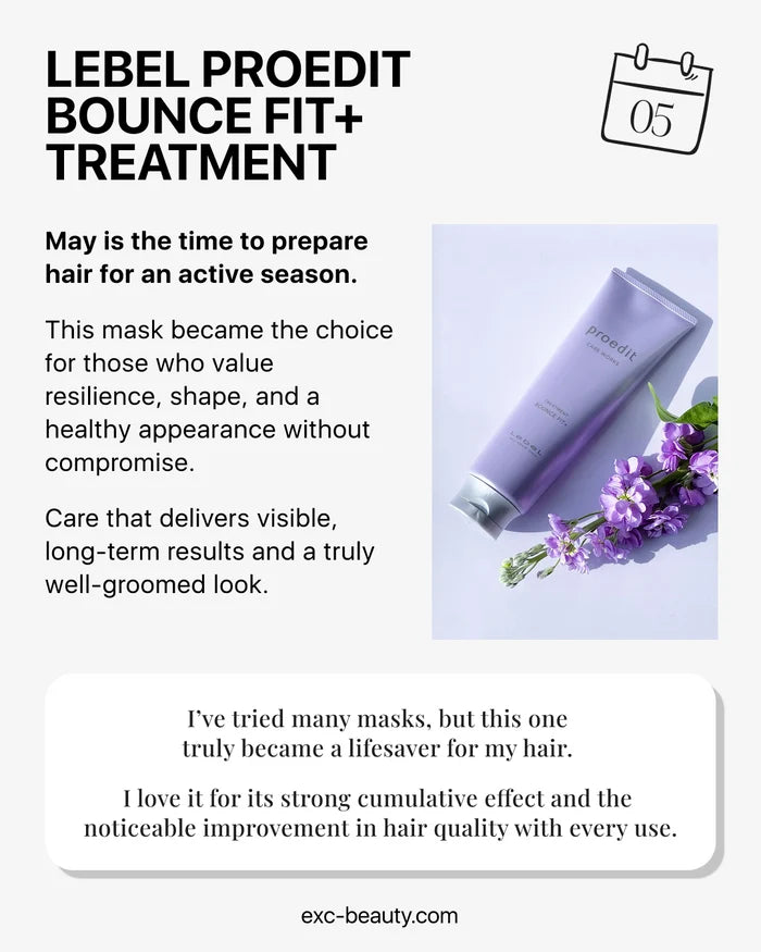 Lebel Proedit BOUNCE FIT+ treatment