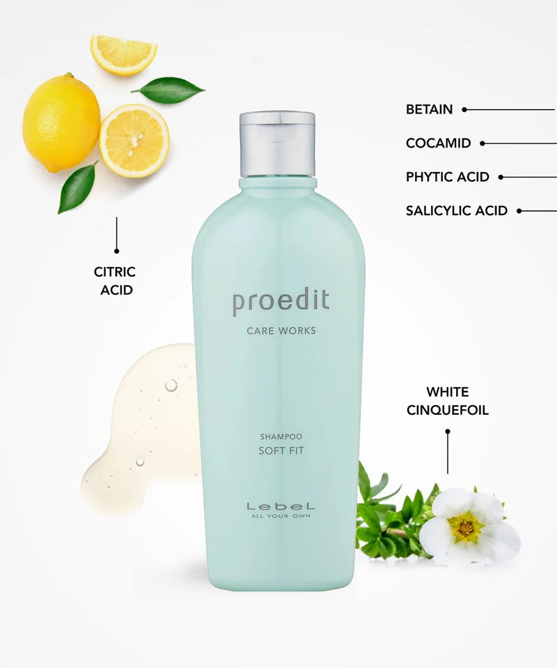 Lebel Proedit SOFT FIT shampoo