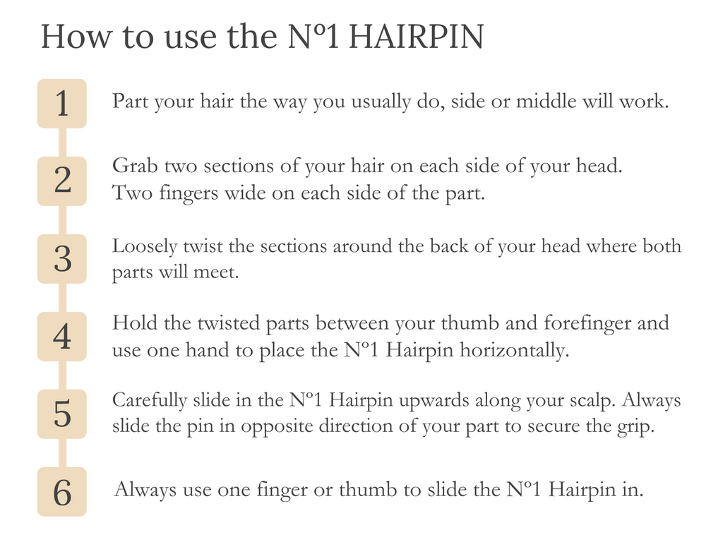 Fiona Franchimon Nº1 Hairpin Paris Collection