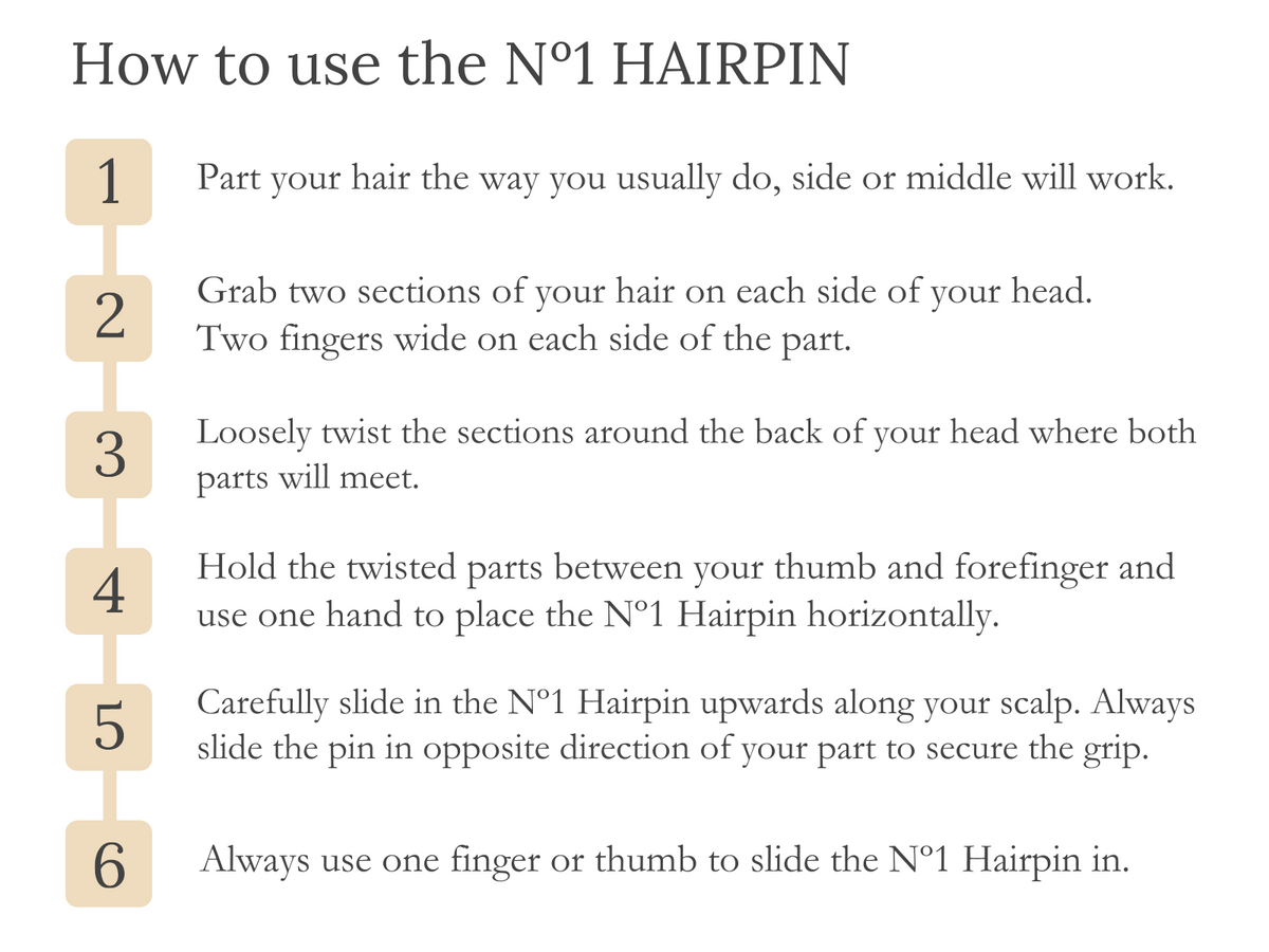 Fiona Franchimon Nº1 Hairpin Paris Collection